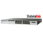 سوئیچ شبکه سیسکو 24 پورت WS-C3750X-24T-S - شبکه کالا - shabakekala.com