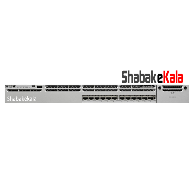 سوئیچ شبکه سیسکو 12 پورت WS-C3850-12XS-S - شبکه کالا - shabakekala.com