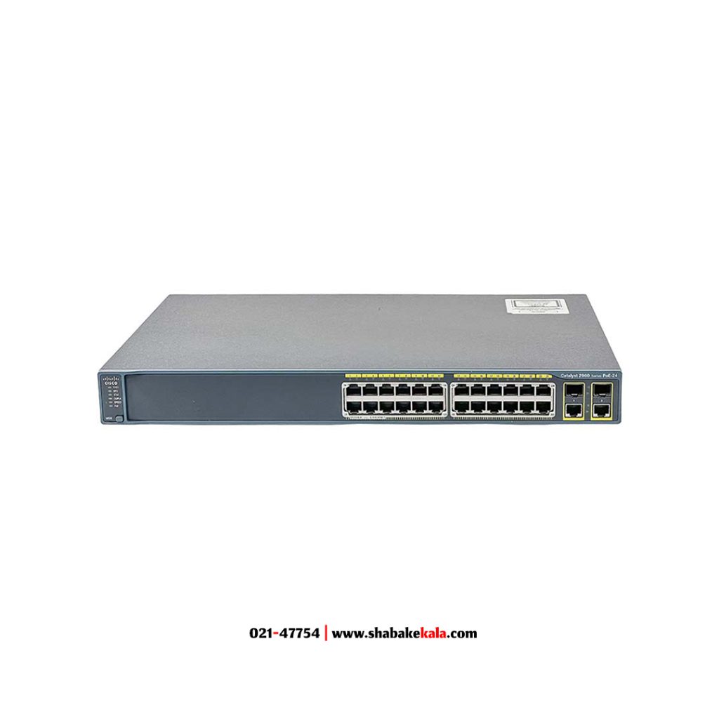 سوئیچ سیسکو مدل WS-C2960-24PC-L