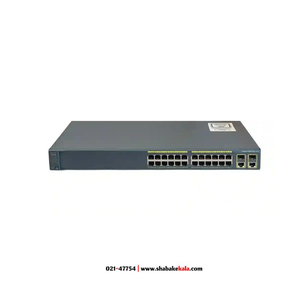سوئیچ سیسکو مدل WS-C2960-Plus 24TC-L