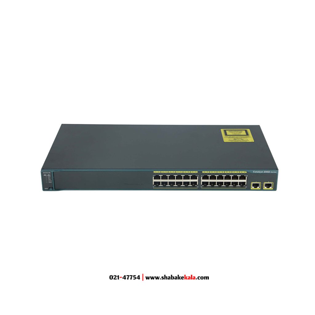 سوئیچ سیسکو مدل WS-C2960-24TT-L