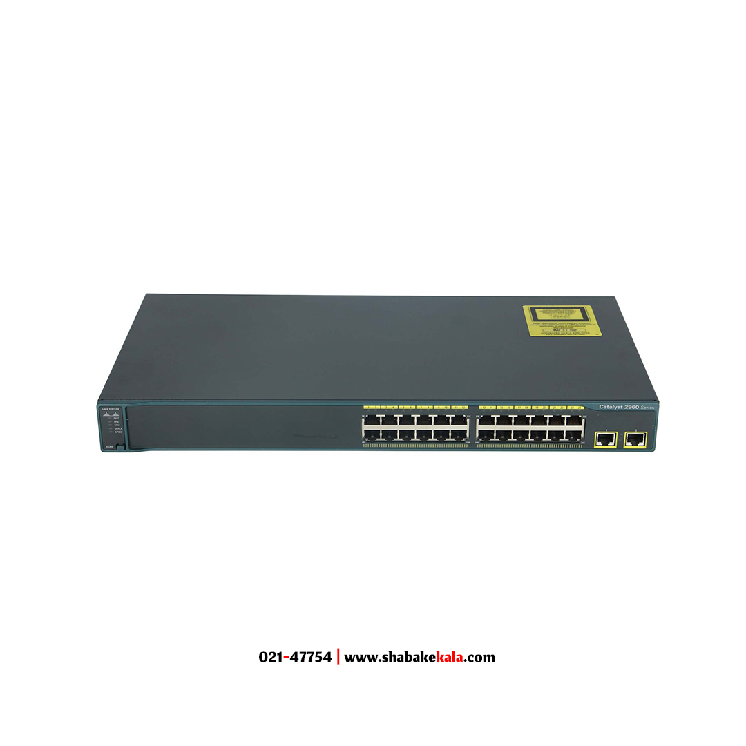 سوئیچ سیسکو مدل WS-C2960-24TT-L