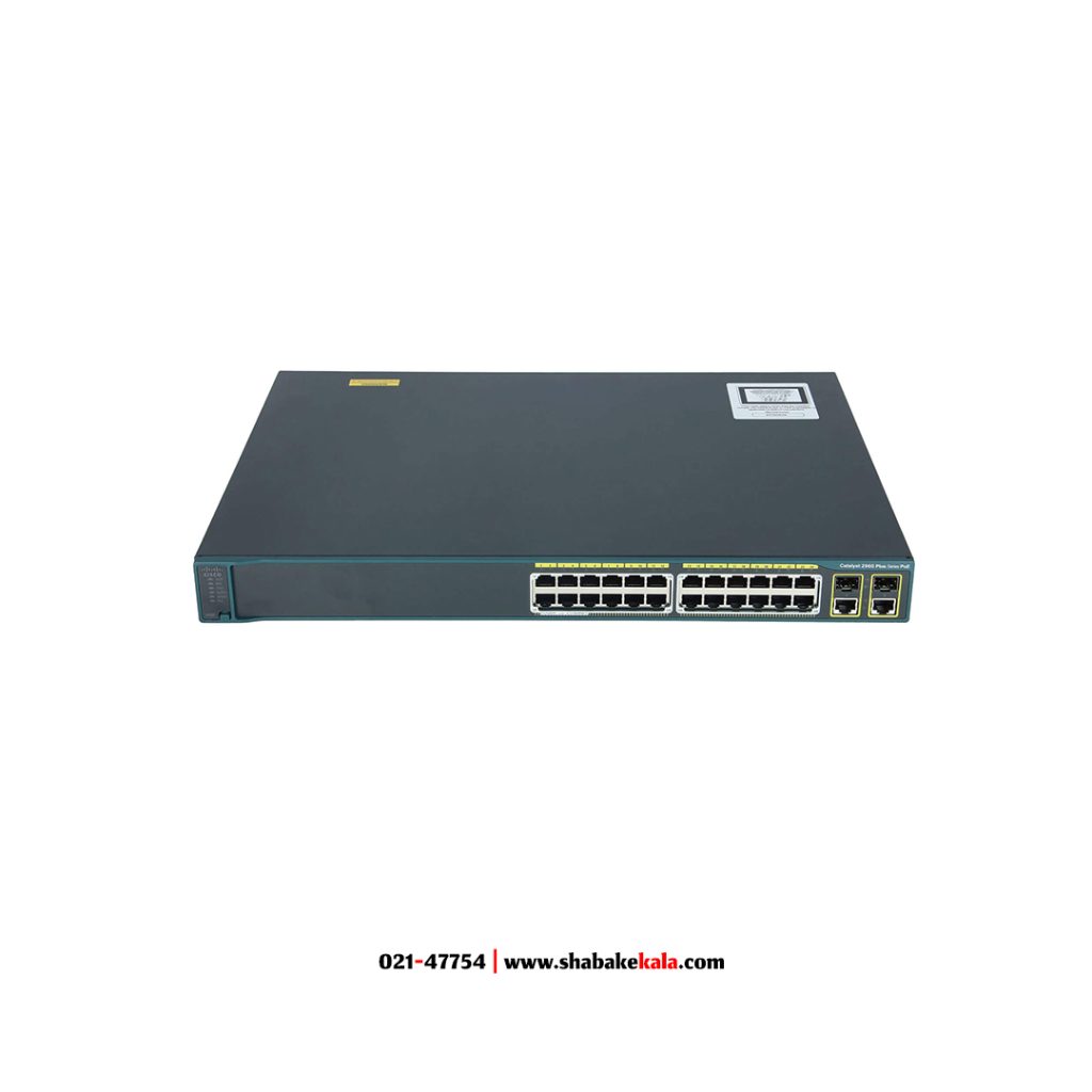 سوئیچ سیسکو مدل WS-C2960Plus-24PC-L