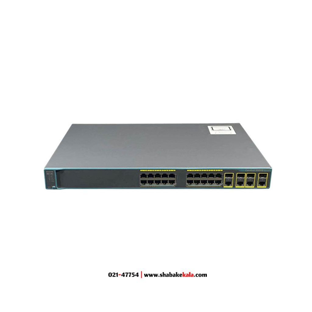 سوئیچ سیسکو مدل WS-C2960G-24TC-L