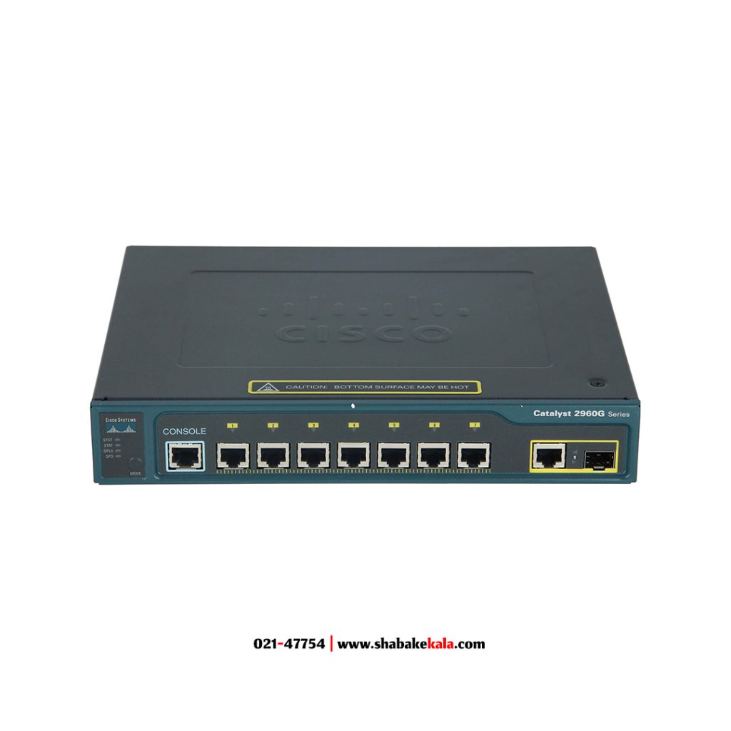 سوئیچ سیسکو مدل WS-C2960G-8TC-L