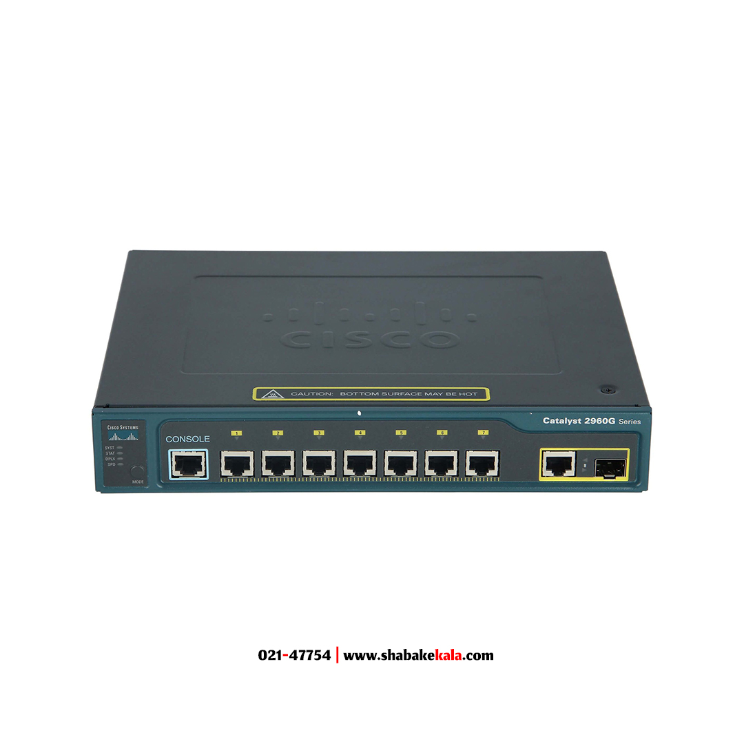 سوئیچ سیسکو مدل WS-C2960G-8TC-L