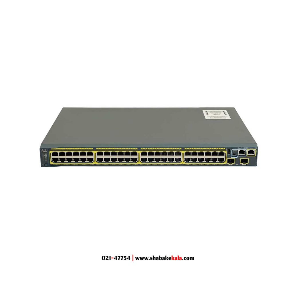 سوئیچ سیسکو مدل WS-C2960S-48TD-L