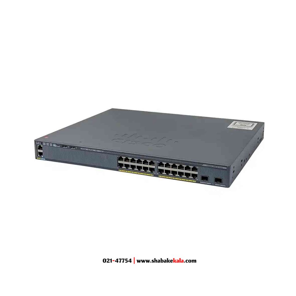 سوئیچ سیسکو مدل WS-C2960X-24PD-L