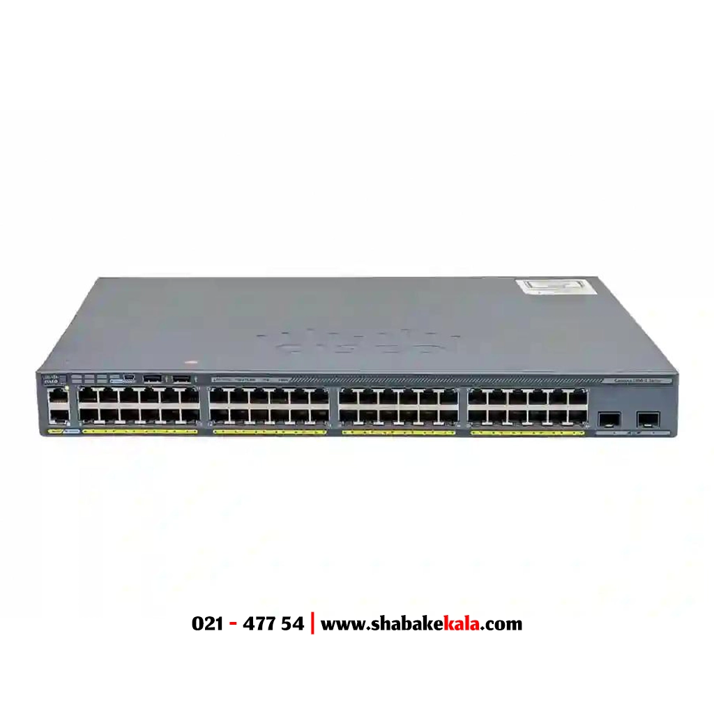 سوئیچ سیسکو مدل WS-C2960X-48FPD-L