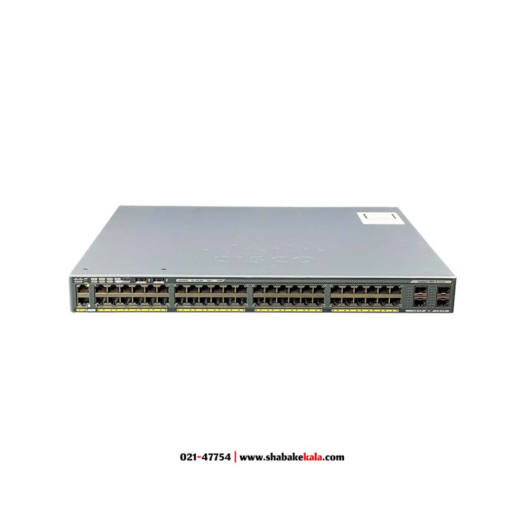 سوئیچ سیسکو مدل WS-C2960X-48FPS-L