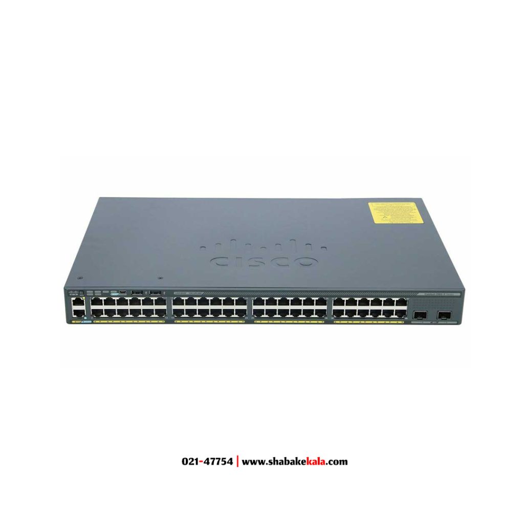 سوئیچ سیسکو مدل WS-C2960X-48TD-L