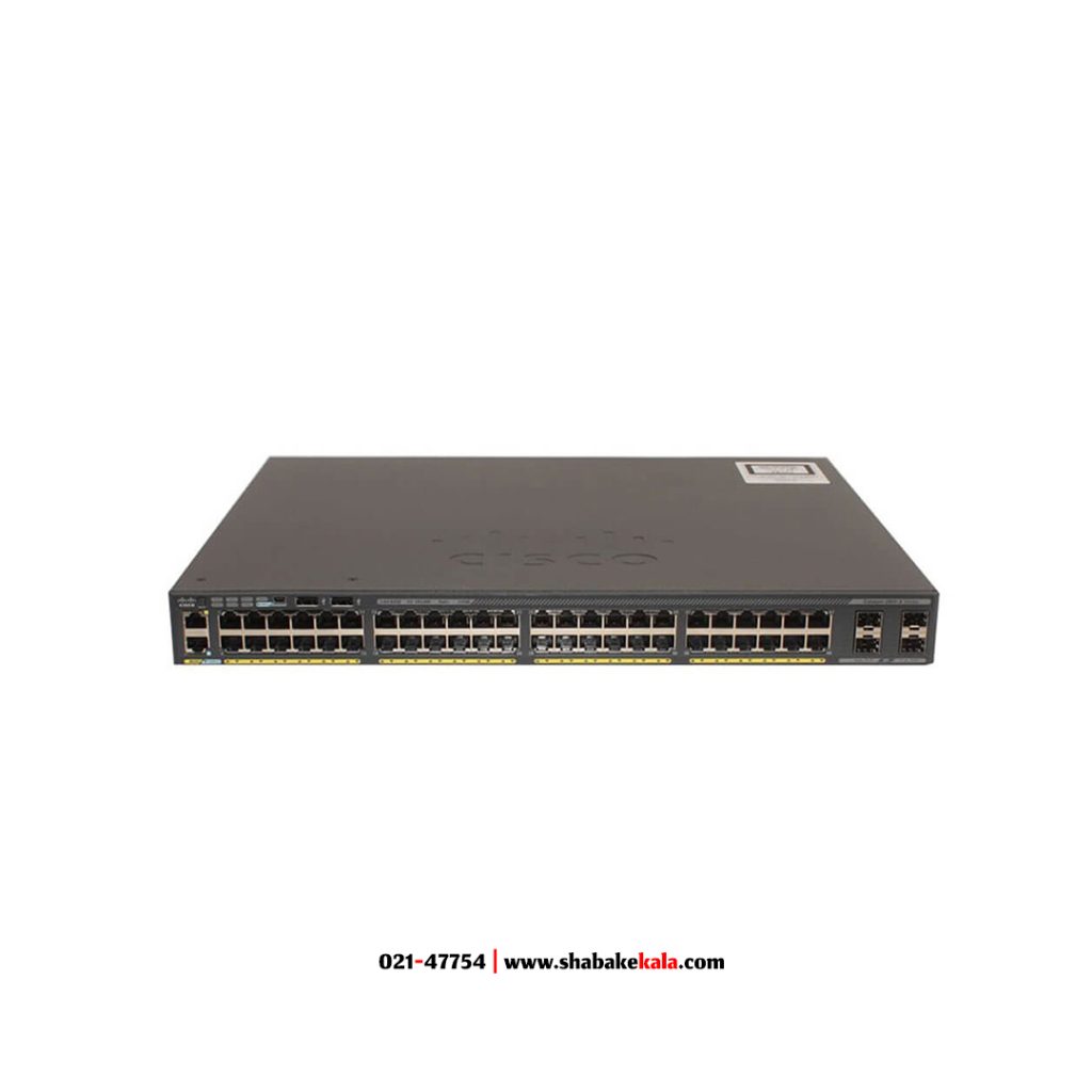 سوئیچ سیسکو مدل WS-C2960X-48TS-L