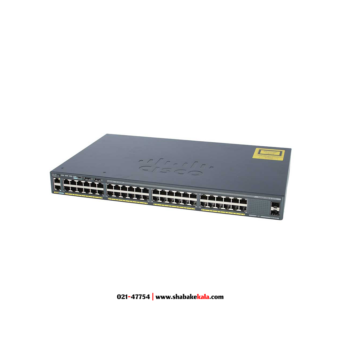 سوئیچ سیسکو مدل WS-C2960X-48TS-LL