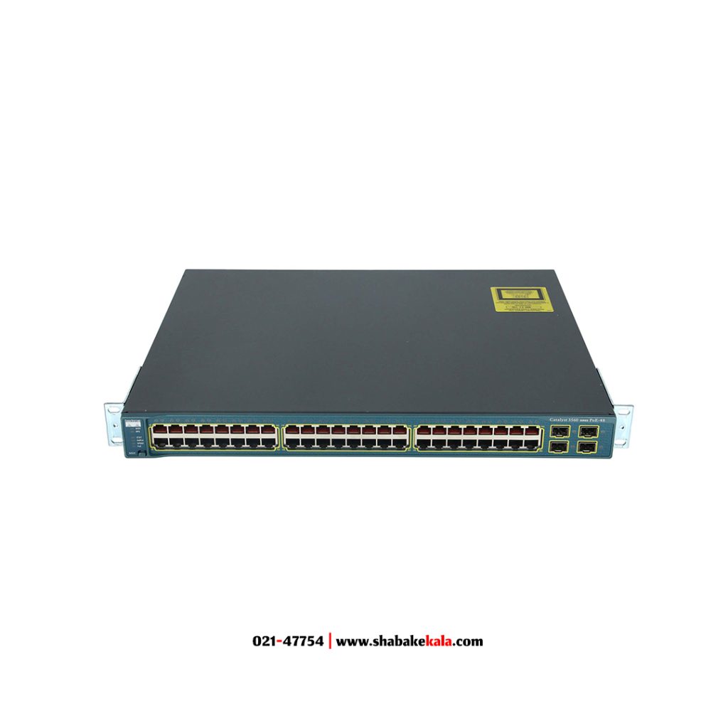 سوئیچ سیسکو مدل WS-C3560-48PS-S