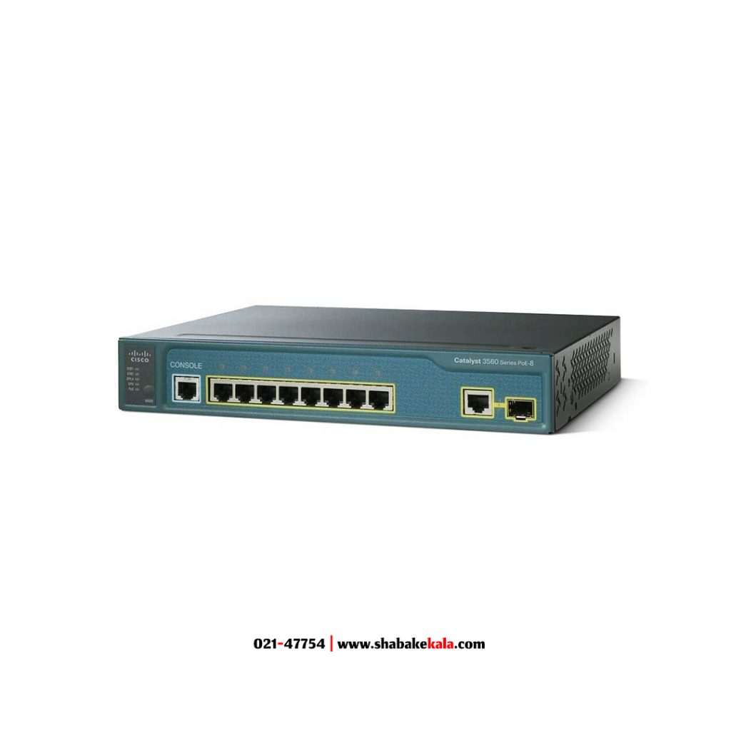 سوئیچ سیسکو مدل WS-C3560-8PC-S