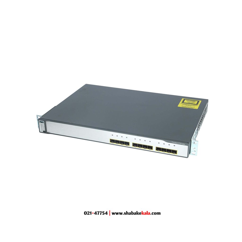 سوئیچ سیسکو مدل WS-C3750G-12S-E