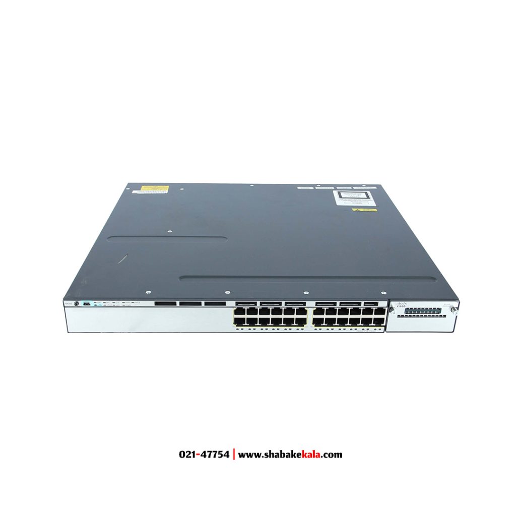سوئیچ سیسکو مدل WS-C3750X-24T-S