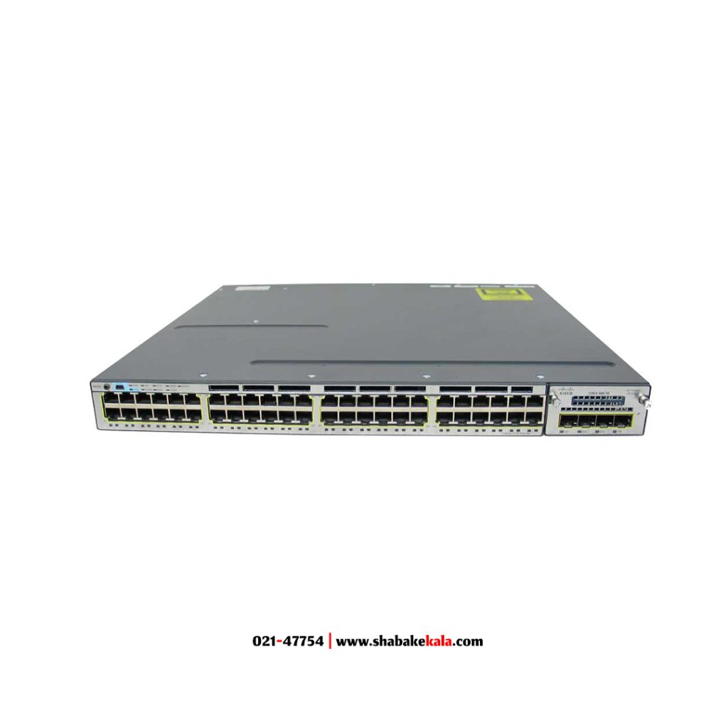 سوئیچ سیسکو مدل WS-C3750X-48T-S