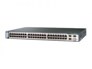 سوئیچ شبکه سیسکو 48 پورت WS-C3750-48TS-E