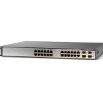 سوئیچ شبکه سیسکو 24 پورت WS-C3750G-24TS-E1U - شبکه کالا