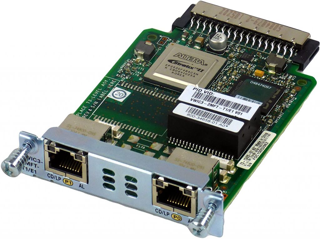 ماژول شبکه سیسکو VWIC3-2MFT-G703