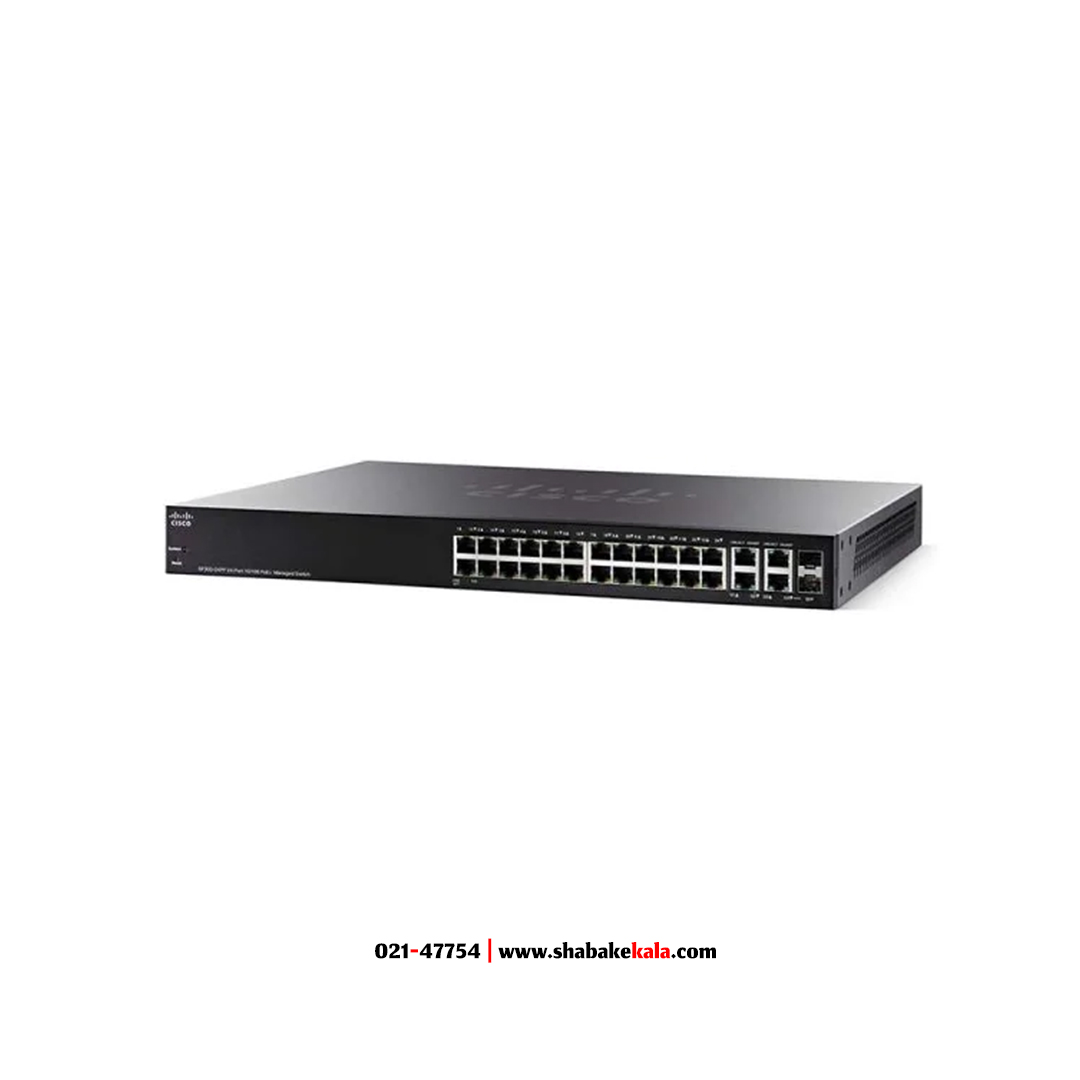 سوئیچ سیسکو مدل SF300-24PP