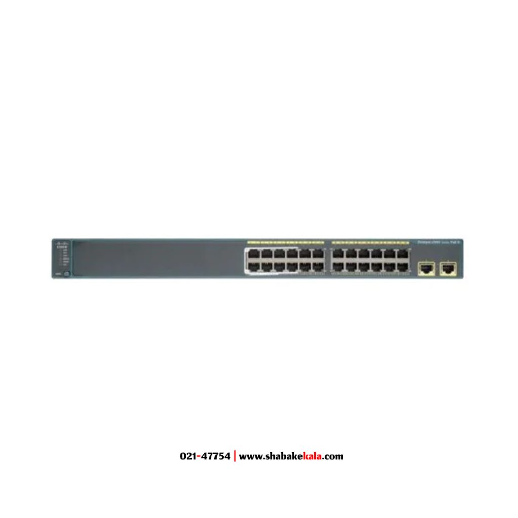 سوئیچ سیسکو مدل WS-C2960-24LT-L