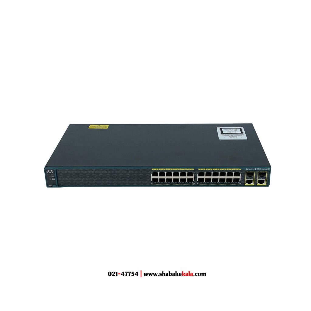 سوئیچ سیسکو مدل WS-C2960-24TC-S
