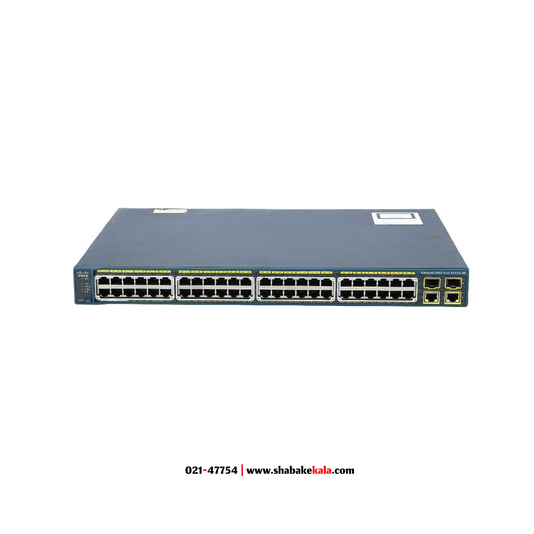 سوئیچ سیسکو مدل WS-C2960-48PST-S