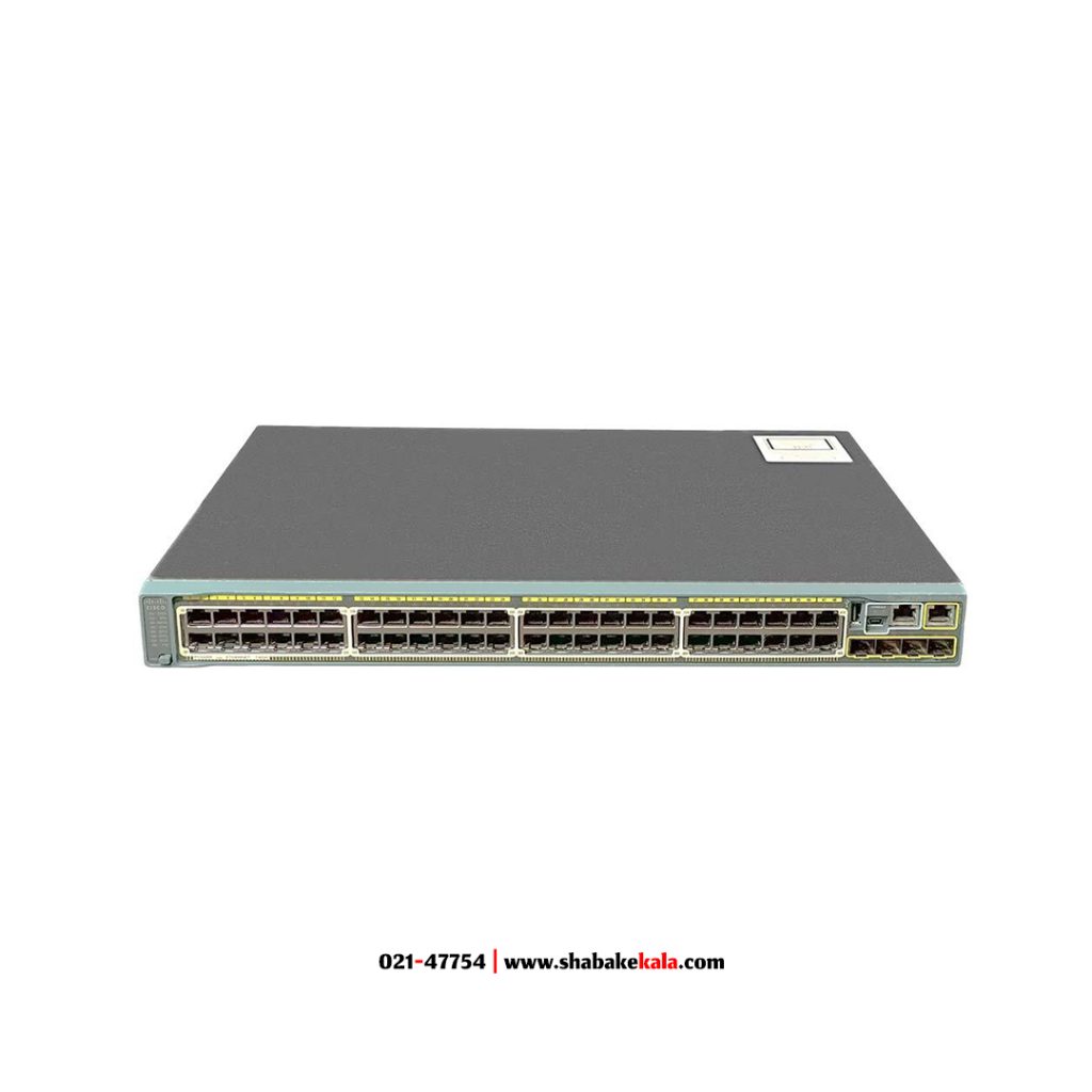 سوئیچ سیسکو مدل WS-C2960S-48LPS-L