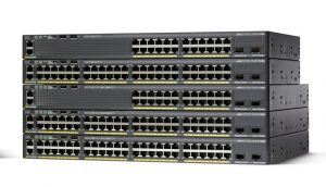 سوئیچ شبکه سیسکو 24 پورت WS-C2960X-24TS-LL
