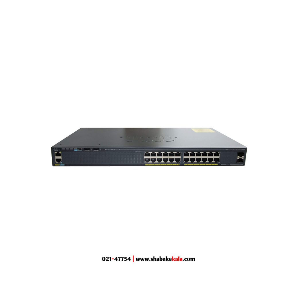 سوئیچ سیسکو مدل WS-C2960X-24TS-LL