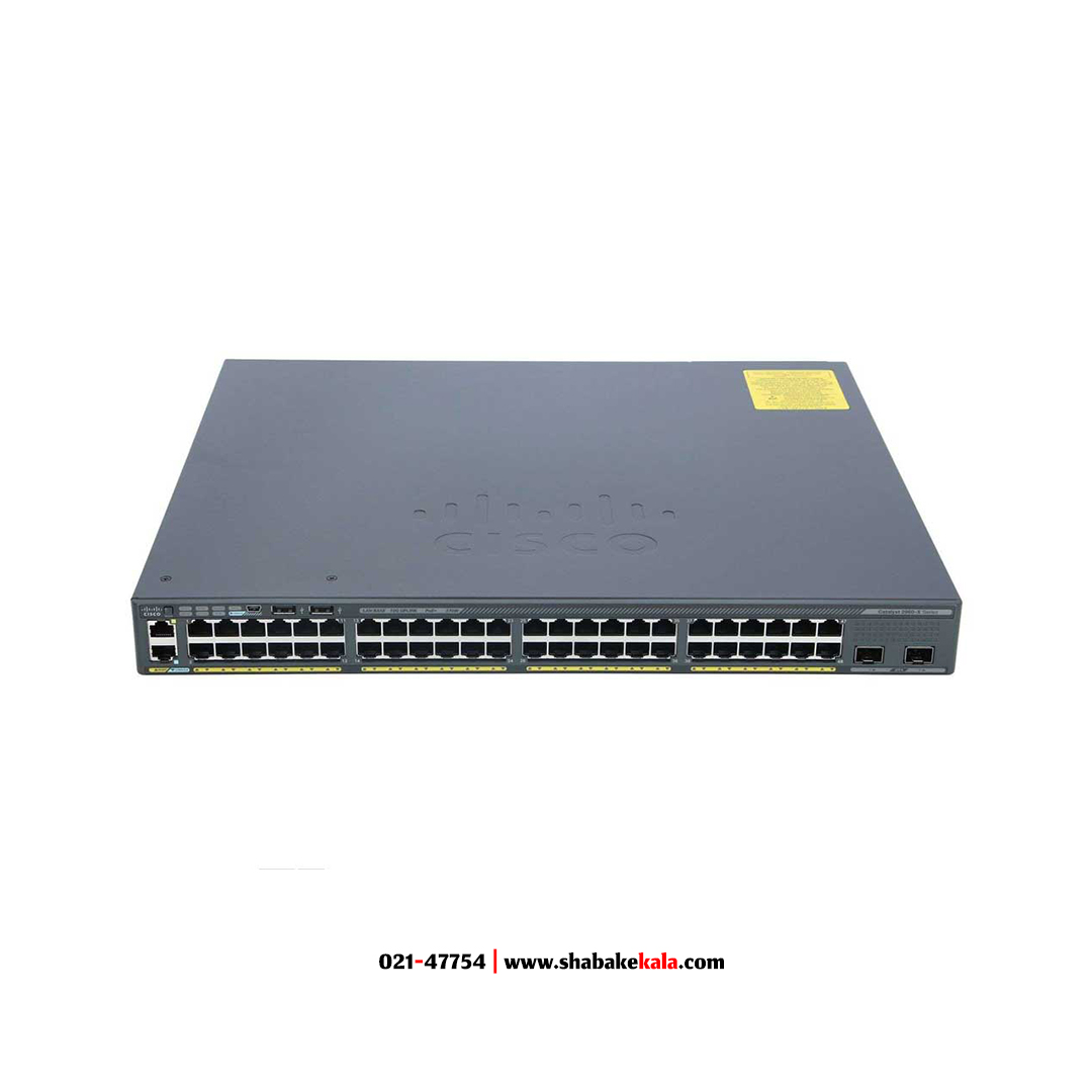 سوئیچ سیسکو مدل WS-C2960X-48LPD-L