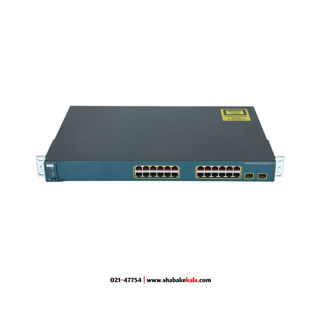 سوئیچ سیسکو مدل WS-C3560-24PS-S