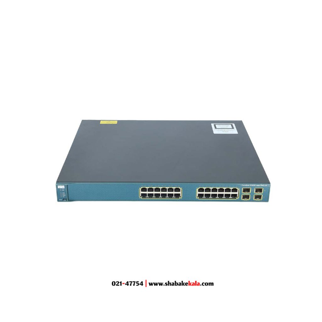سوئیچ سیسکو مدل WS-C3560G-24PS-S