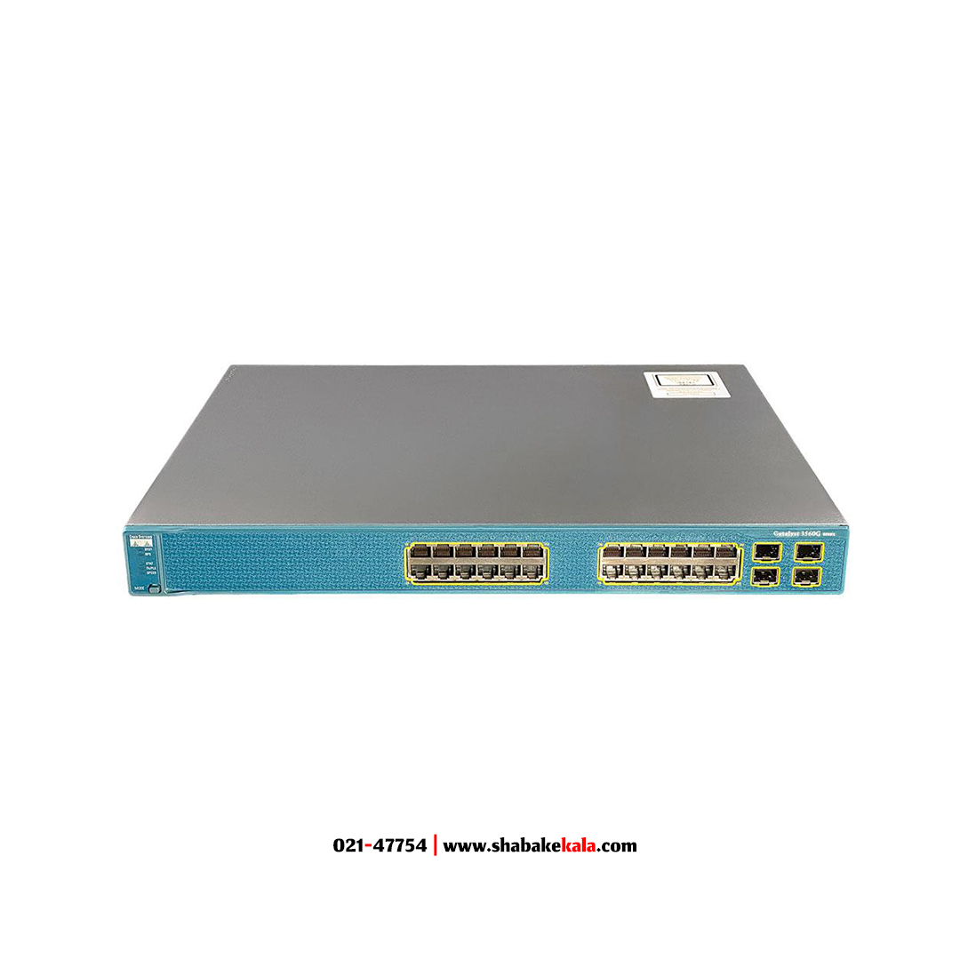 سوئیچ سیسکو مدل WS-C3560G-24TS-S