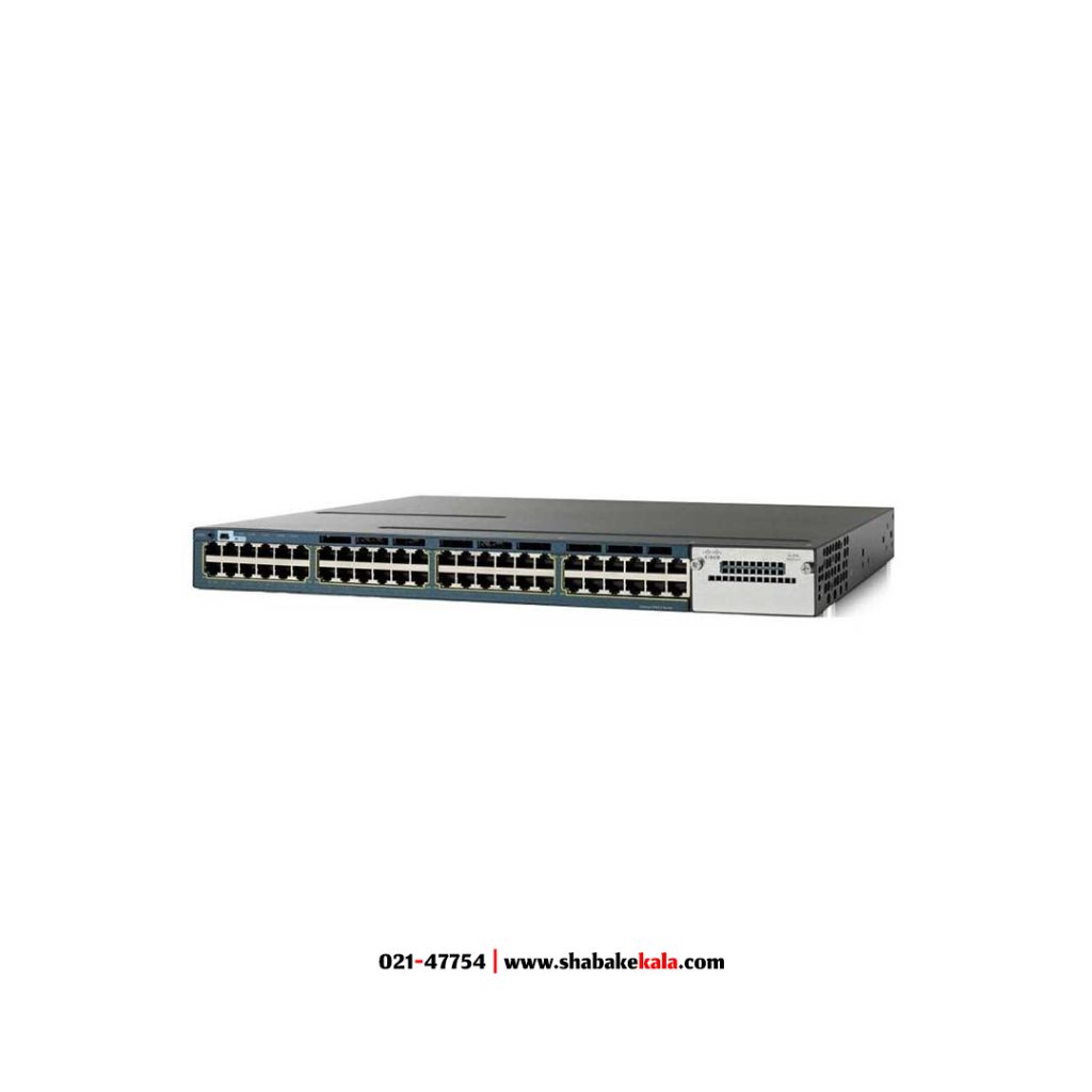 سوئیچ سیسکو مدل WS-C3560X-48P-S