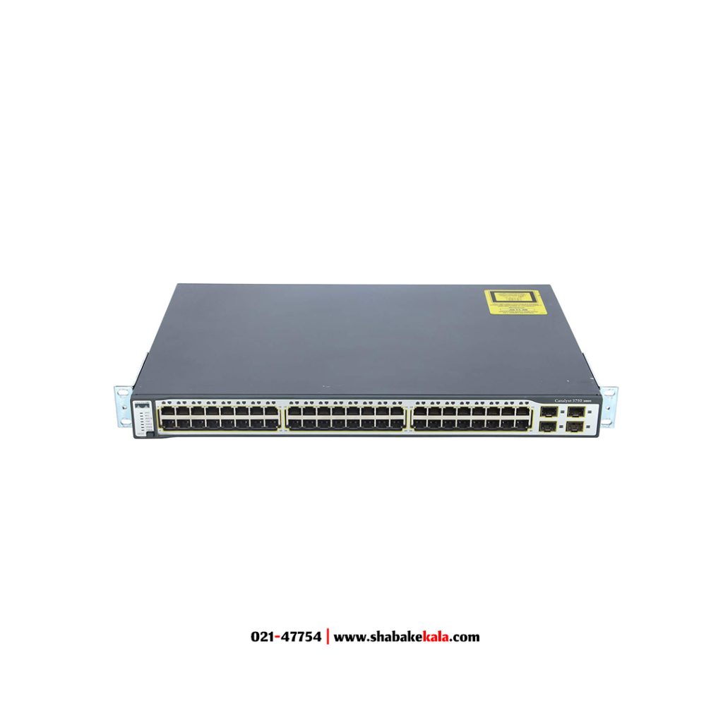 سوئیچ سیسکو مدل WS-C3750-48TS-S