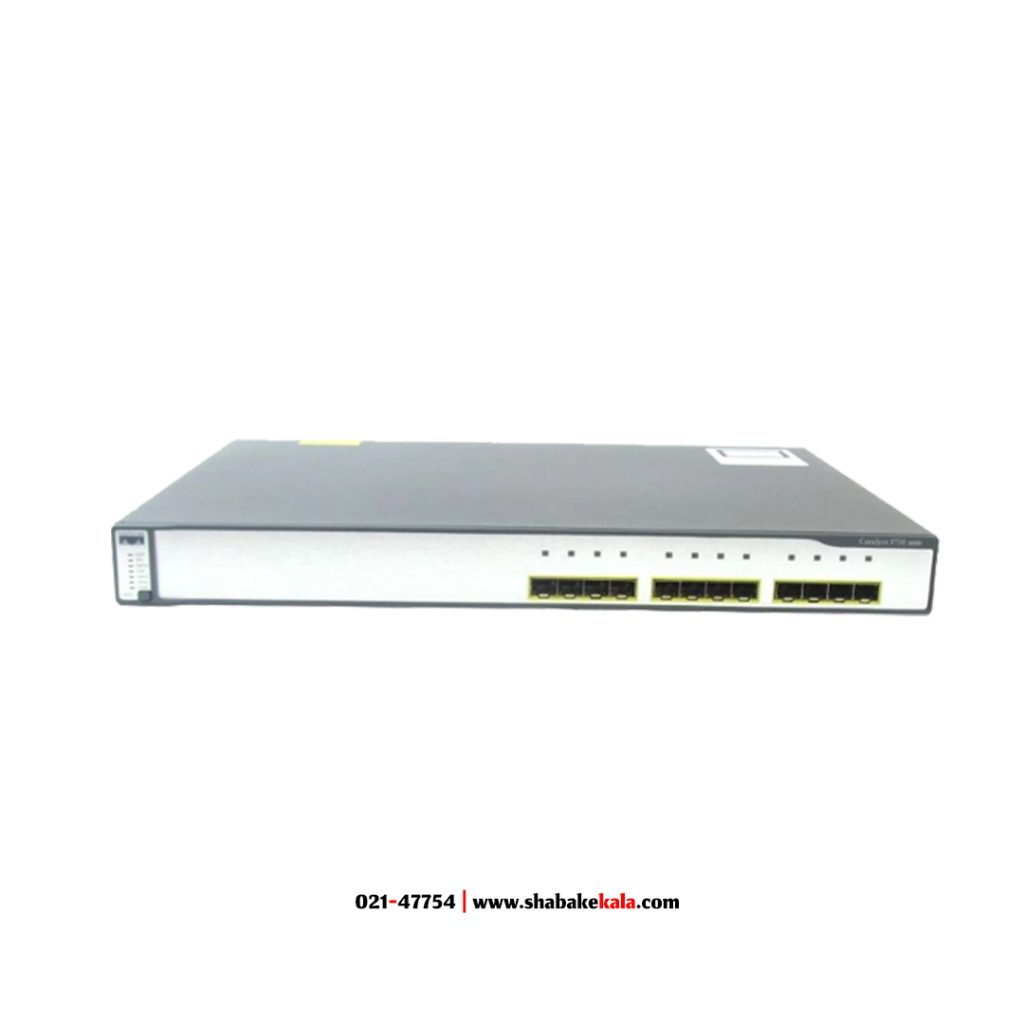 سوئیچ سیسکو مدل WS-C3750G-12S-SD
