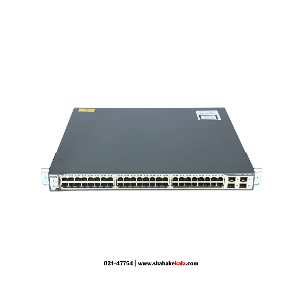 سوئیچ سیسکو مدل WS-C3750G-48TS-E