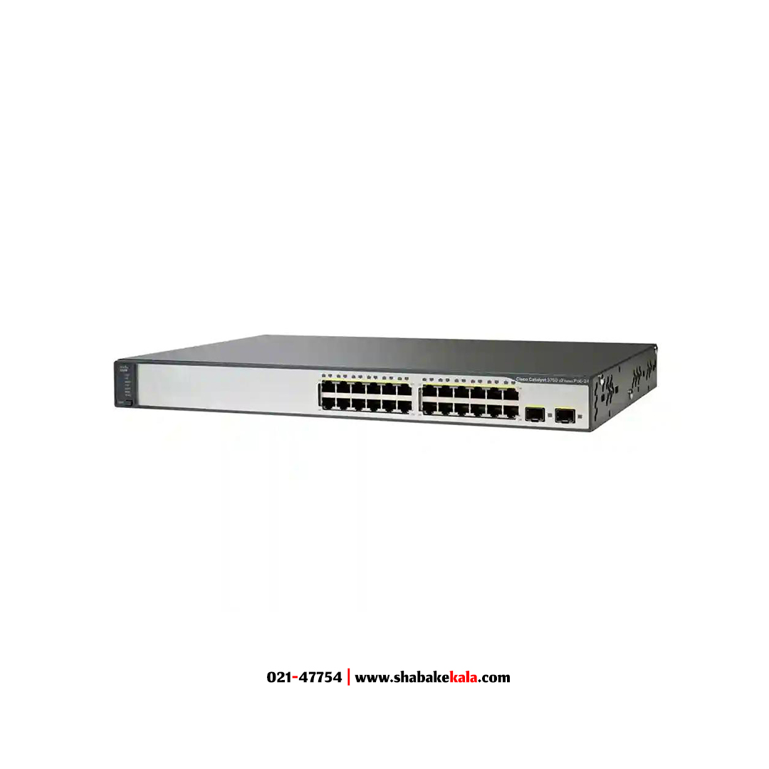 سوئیچ سیسکو مدل WS-C3750V2-24PS-S