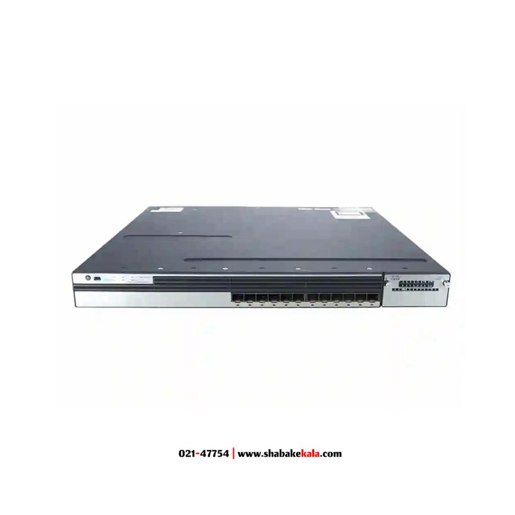 سوئیچ سیسکو مدل WS-C3750X-12S-S