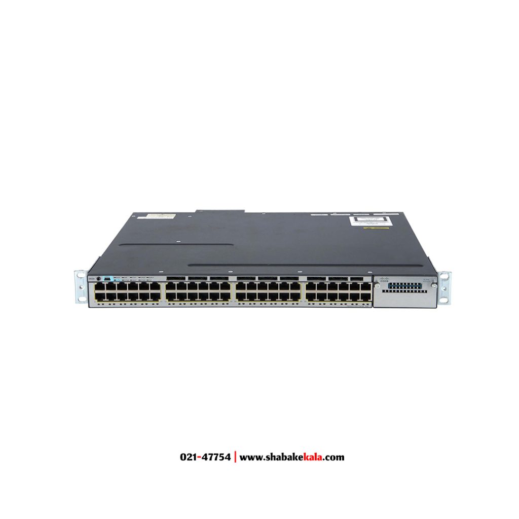 سوئیچ سیسکو مدل WS-C3750X-48P-S