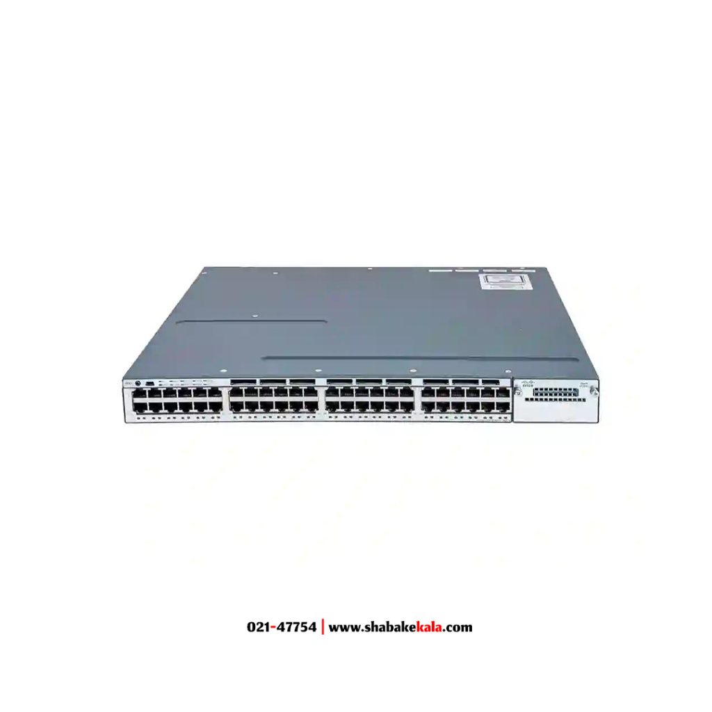سوئیچ سیسکو مدل WS-C3750X-48PF-L