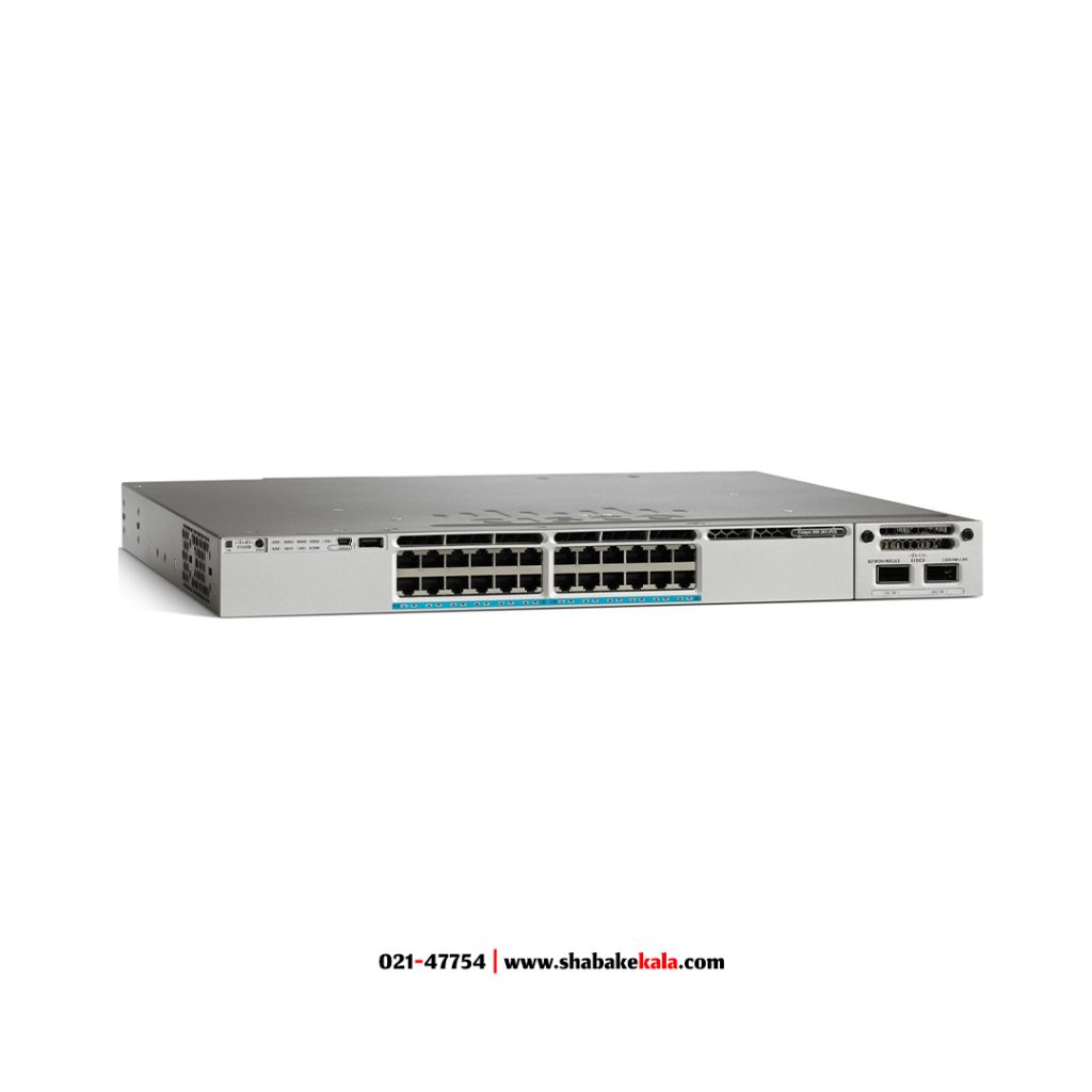 سوئیچ سیسکو مدل WS-C3850-24U-E
