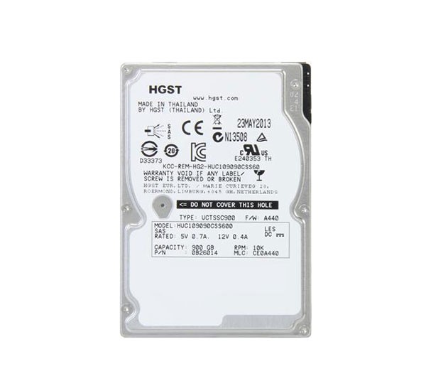 هارد سرور HGST Ultrastar C10K900 900GB 10K 6G SAS - شبکه کالا