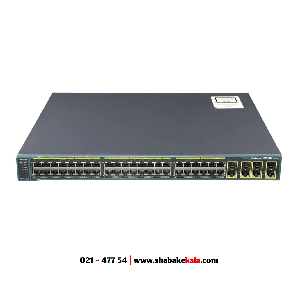 سوئیچ سیسکو مدل WS-C2960G-48TC-L