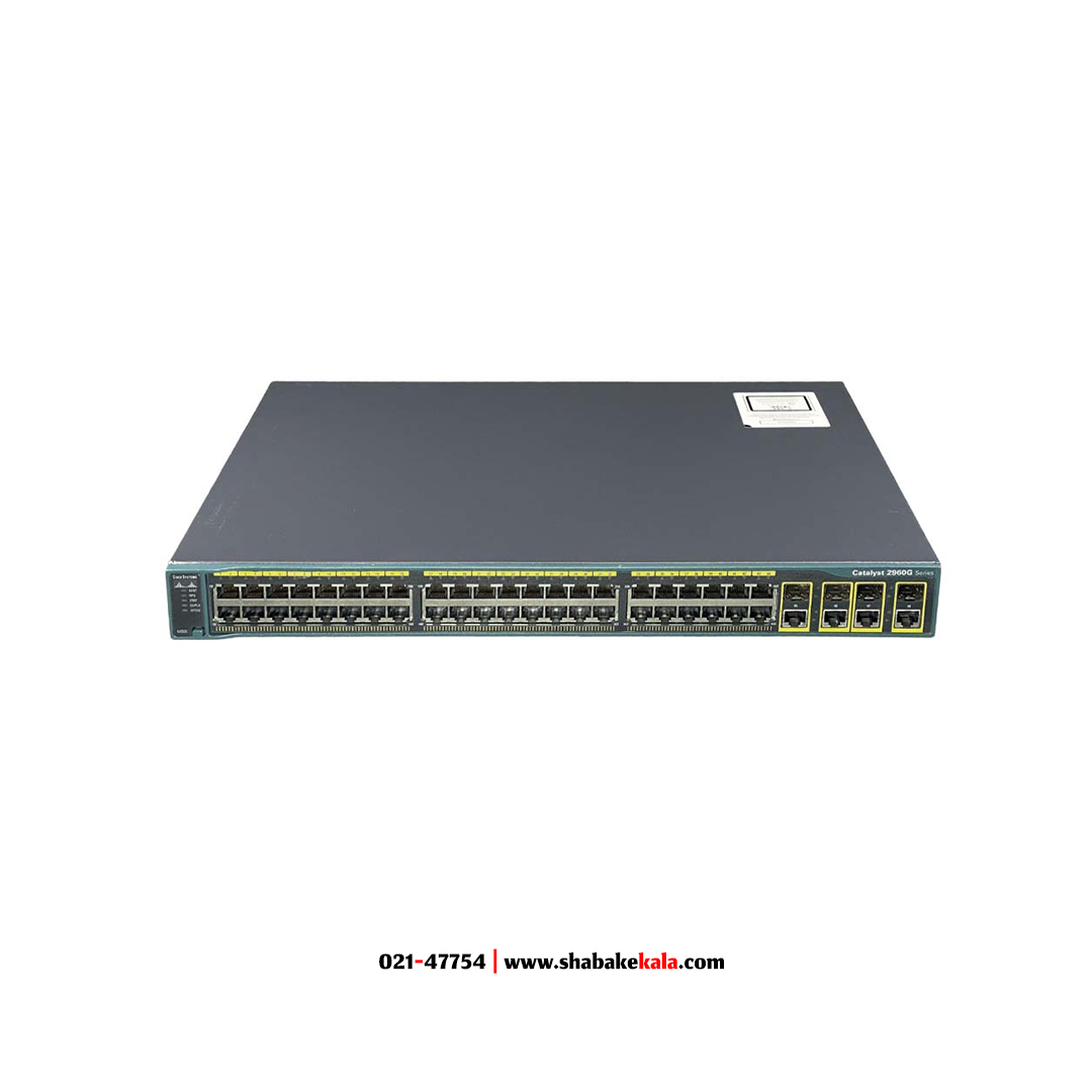سوئیچ سیسکو مدل WS-C2960G-48TC-L