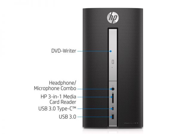 کیس استوک HP Pavilion 570-p023w پردازنده i7 نسل 6 - -شبکه کالا