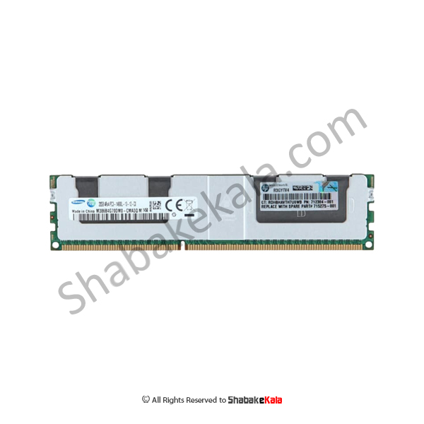رم سرور HP 32GB 4Rx4 PC3 – 14900L - شبکه کالا - shabakekala.com